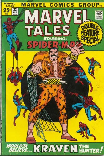 Marvel Tales #33 (1972) Comic Books Marvel Tales