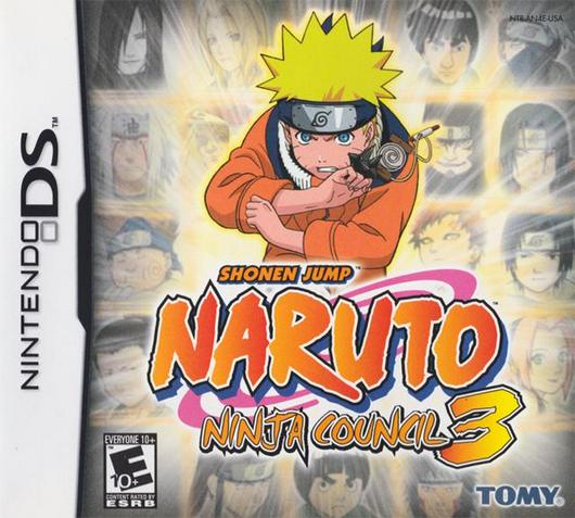 Naruto Ninja Council 3 Cover Art