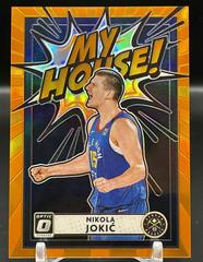 Nikola Jokic [Orange] Basketball Cards 2020 Panini Donruss Optic My House Prices