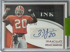 Brian Dawkins [Ruby] #IN-BDA Football Cards 2022 Panini Immaculate Collegiate Ink Autographs Prices