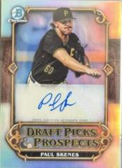 Paul Skenes #DPPA-PS Baseball Cards 2023 Bowman Draft Picks & Prospects Autographs Prices