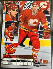 Back | Wes Walz Hockey Cards 1994 Ultra