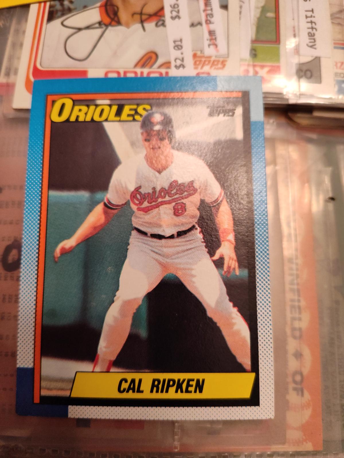 Cal Ripken Jr Ungraded Topps Tiffany