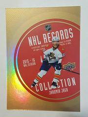 Jaromir Jagr [Gold] Hockey Cards 2021 Upper Deck Record Collections Prices