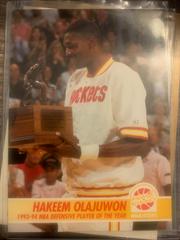 Hakeem Olajuwon [Award Winner] #261 Basketball Cards 1994 Hoops Prices