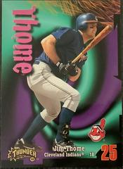 Jim Thome #153 Baseball Cards 1998 Skybox Thunder Prices