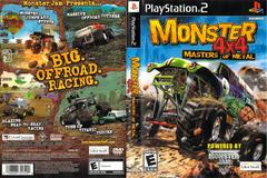 Slip Cover Scan By Canadian Brick Cafe | Monster 4x4 Masters of Metal Playstation 2