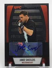 Jake Shields [Black] #CA-JS Ufc Cards 2011 Topps UFC Title Shot Contenders Autographs Prices
