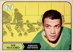 Bob McCord Hockey Cards 1968 O-Pee-Chee Prices