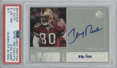 Jerry Rice [Silver] #JR Football Cards 1998 SP Authentic Player's Ink Prices