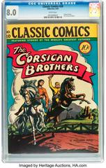 Classic Comics [HRN 20] #4 (1944) Comic Books Classic Comics Prices
