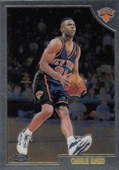 Charlie Ward #35 Basketball Cards 1998 Topps Chrome Prices
