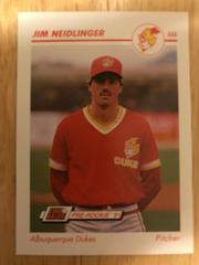 Jim Neidlinger #16 Baseball Cards 1991 Impel Line Drive Prices