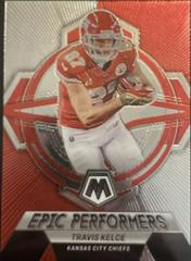 Travis Kelce #EP-TK Football Cards 2023 Panini Mosaic Epic Performers Prices