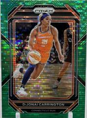 DiJonai Carrington [Green Pulsar] #1 Basketball Cards 2023 Panini Prizm WNBA Prices
