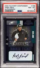 Andy Reid [Autograph] Football Cards 2004 Playoff Contenders Prices