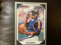 Carl Nichols #217 Baseball Cards 1991 Leaf Prices