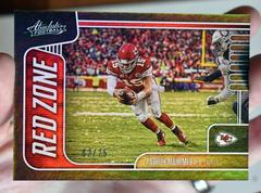 Patrick Mahomes II [Spectrum Green] #7 Football Cards 2019 Panini Absolute Red Zone Prices