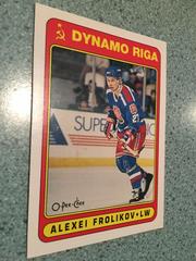 Alexei Frolikov #502 Hockey Cards 1990 O-Pee-Chee Prices