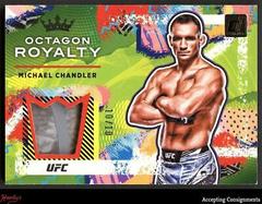 Michael Chandler [Prime] #OR-MCH Ufc Cards 2022 Panini Donruss UFC Octagon Royalty Prices