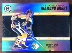Bobby Orr #DM-BO Hockey Cards 2021 Upper Deck Black Diamond Might Prices