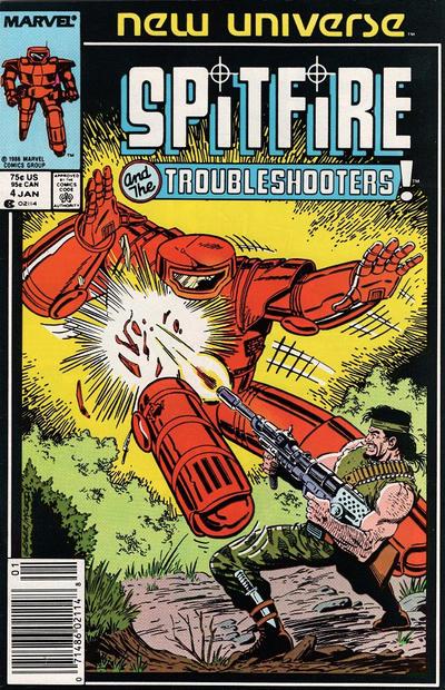 Spitfire and the Troubleshooters [Newsstand] #4 (1987) Comic Books Spitfire and the Troubleshooters