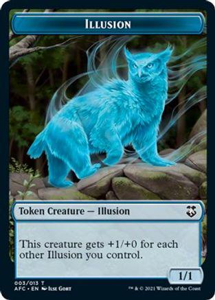 Illusion // Skeleton Magic Adventures in the Forgotten Realms Commander