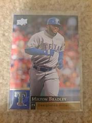 Milton Bradley #378 Baseball Cards 2009 Upper Deck Prices