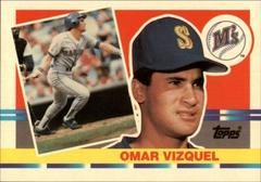 Omar Vizquel #140 Baseball Cards 1990 Topps Big Baseball Prices