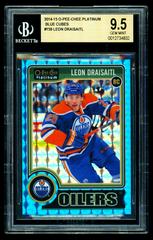 Leon Draisaitl [Green Frame Blue Cubes] #159 Hockey Cards 2014 O-Pee-Chee Platinum Prices