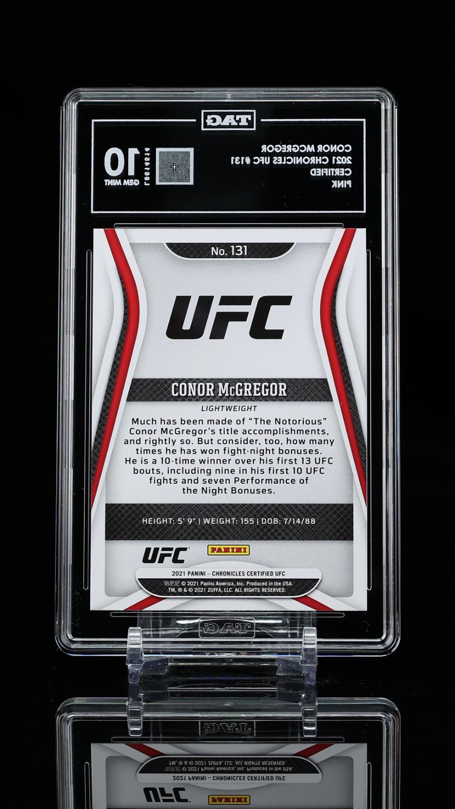 Conor McGregor [Pink] #131 Prices | 2021 Panini Chronicles UFC | UFC Cards