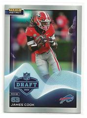 James Cook #23 Football Cards 2022 Panini Instant Draft Night Prices