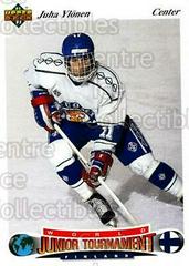 Juha Ylonen Hockey Cards 1991 Upper Deck Czech World Juniors Prices
