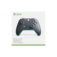 Box Front | Xbox One Grey & Blue Controller Xbox One