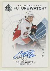 Colin White [Future Watch Autograph] #132 Hockey Cards 2017 SP Authentic Prices