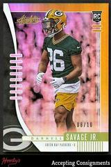 Darnell Savage Jr. [Spectrum Gold] Football Cards 2019 Panini Absolute Prices