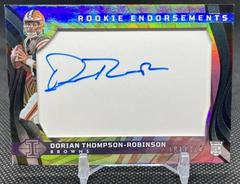 Dorian Thompson-Robinson #10 Football Cards 2023 Panini Illusions Rookie Endorsement Prices