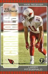 Larry Fitzgerald [1st Edition] #100 Football Cards 2005 Bowman Prices