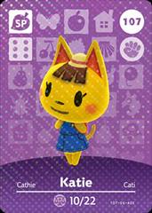 Katie #107 [Animal Crossing Series 2] Amiibo Cards Prices