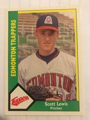 Scott Lewis Baseball Cards 1990 CMC Edmonton Trappers Prices