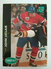 John LeClair [French] Hockey Cards 1991 Parkhurst Prices