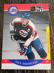 Dale Hawerchuk [Traded Line on Front] Hockey Cards 1990 Pro Set Prices