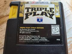 Cartridge (Front) | Triple Play Gold Sega Genesis