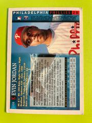 Back Of Card | Kevin Jordan Baseball Cards 1995 Bowman