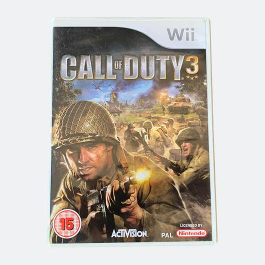 Call of Duty 3 | Item and Box only | PAL Wii