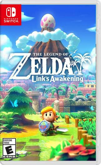 Zelda Link's Awakening Cover Art