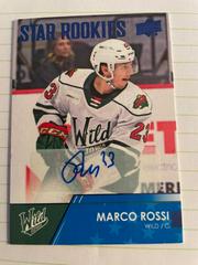 Marco Rossi [Autograph] Hockey Cards 2021 Upper Deck AHL Prices