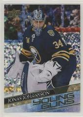 Jonas Johansson [Speckled Rainbow] #228 Hockey Cards 2020 Upper Deck Prices