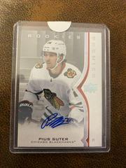 Pius Suter [Silver Spectrum Autograph] Hockey Cards 2020 Upper Deck Premier Prices