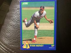Bryan Harvey #92 Baseball Cards 1989 Score Rising Stars Prices